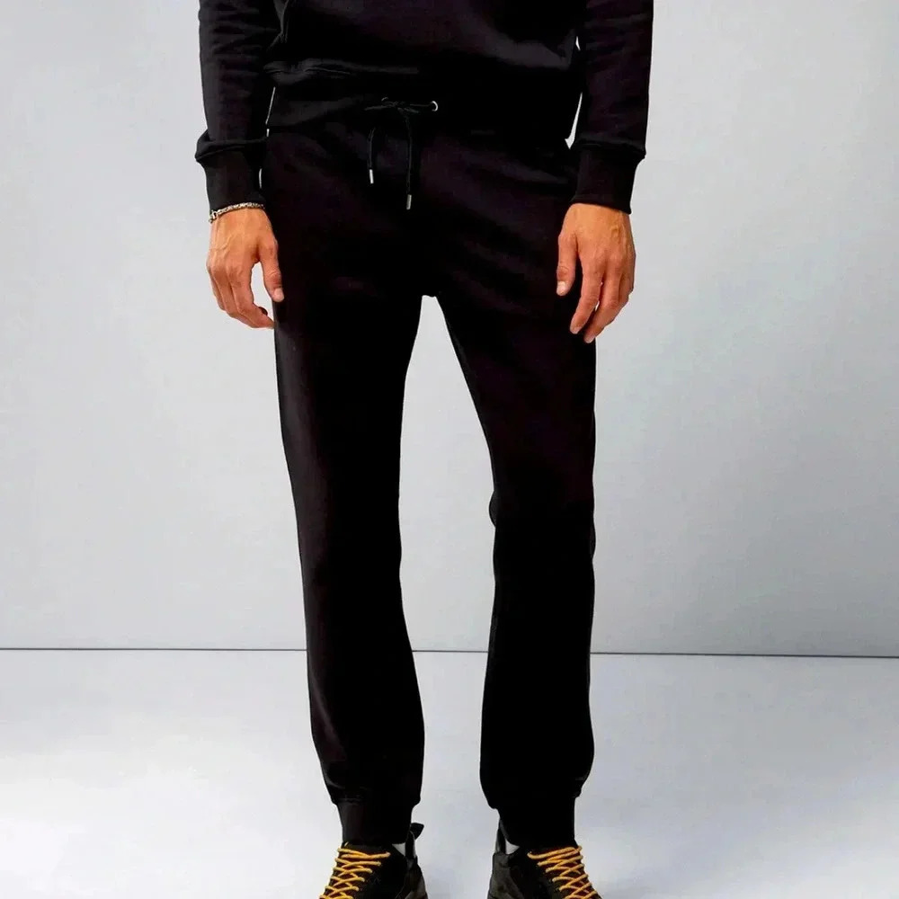 J. LINDEBERG | MEN'S ALPHA SWEATPANTS | Black | Size Large